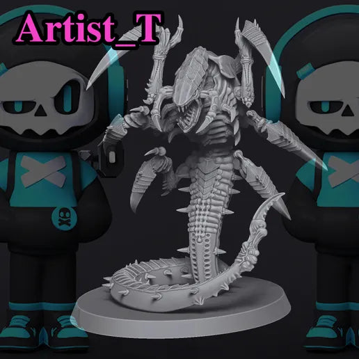 Unpainted Space Bug Hydra #1  image 0