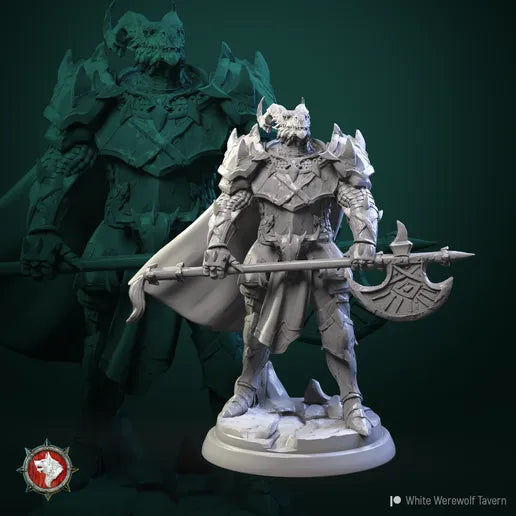 Unpainted-DragonBorn-Knight6 image 0