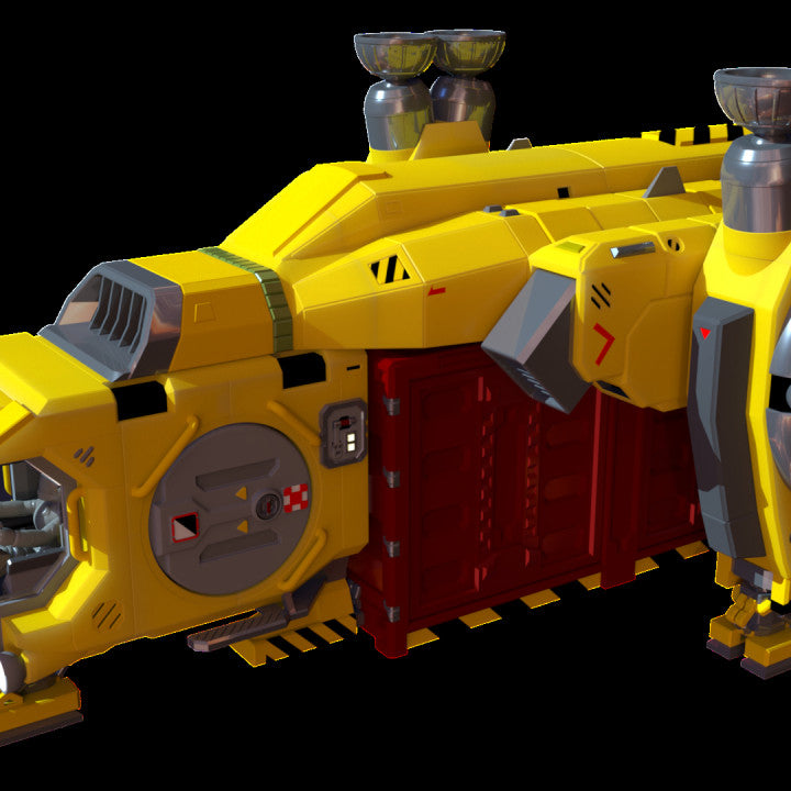 Unpainted 3D Printed Star Mule Carryall - Versatile Utility Vehicle image 5
