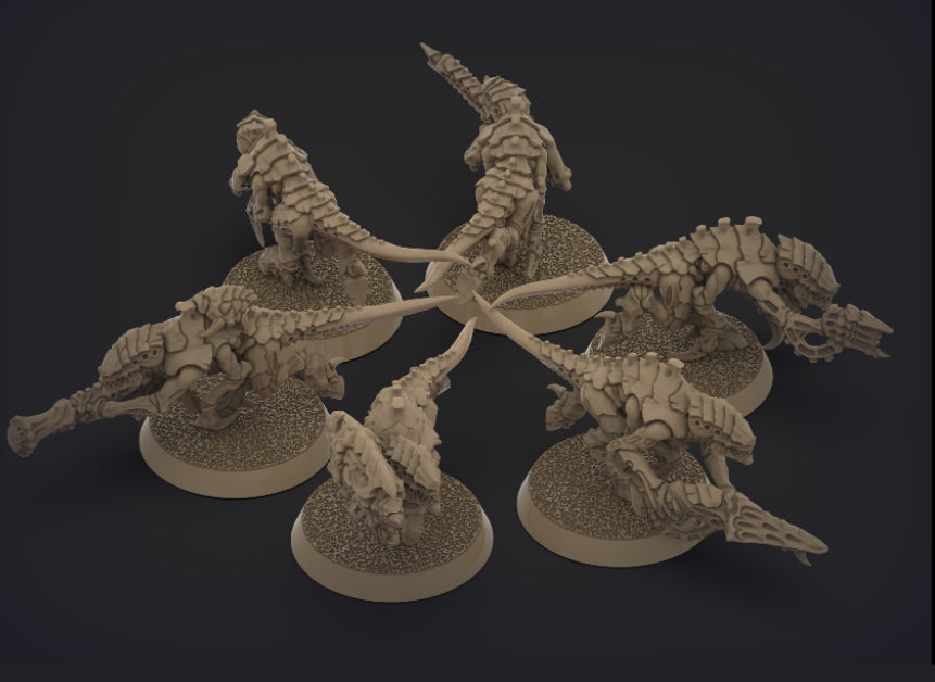 Unpainted-Space bugs style 19 (set of 10) image 1