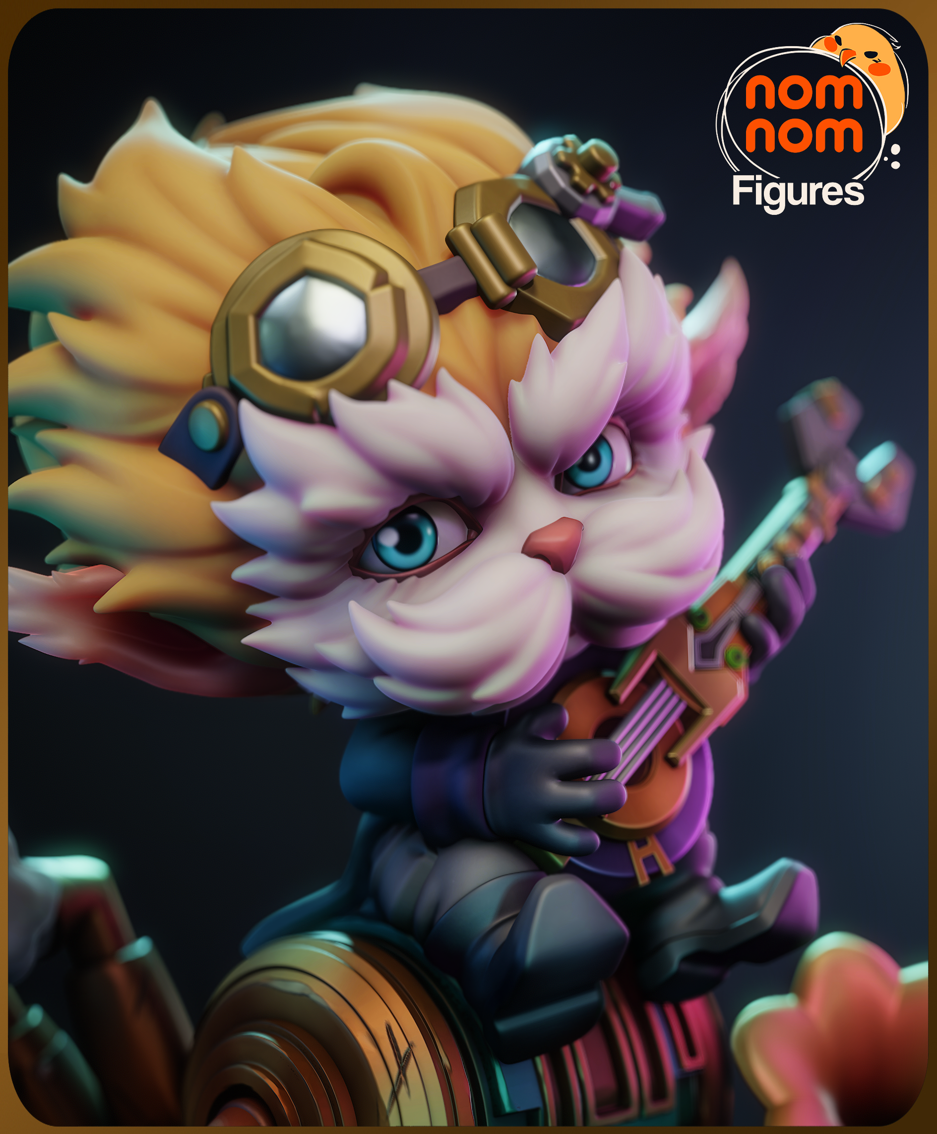 Unpainted Nom Nom Chibi Heimeredinger Arcane image 7