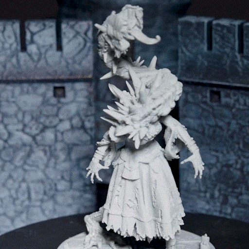 Unpainted Blood Zombie 04 - Enemy