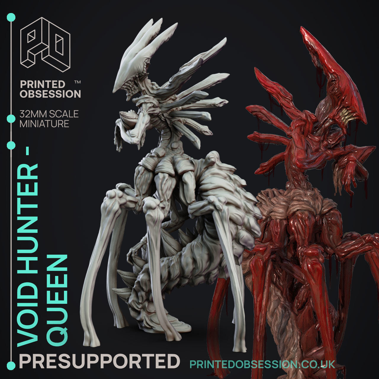 Unpainted Queen Void Hunter