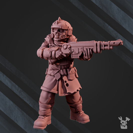 Unpainted Vulture warrior