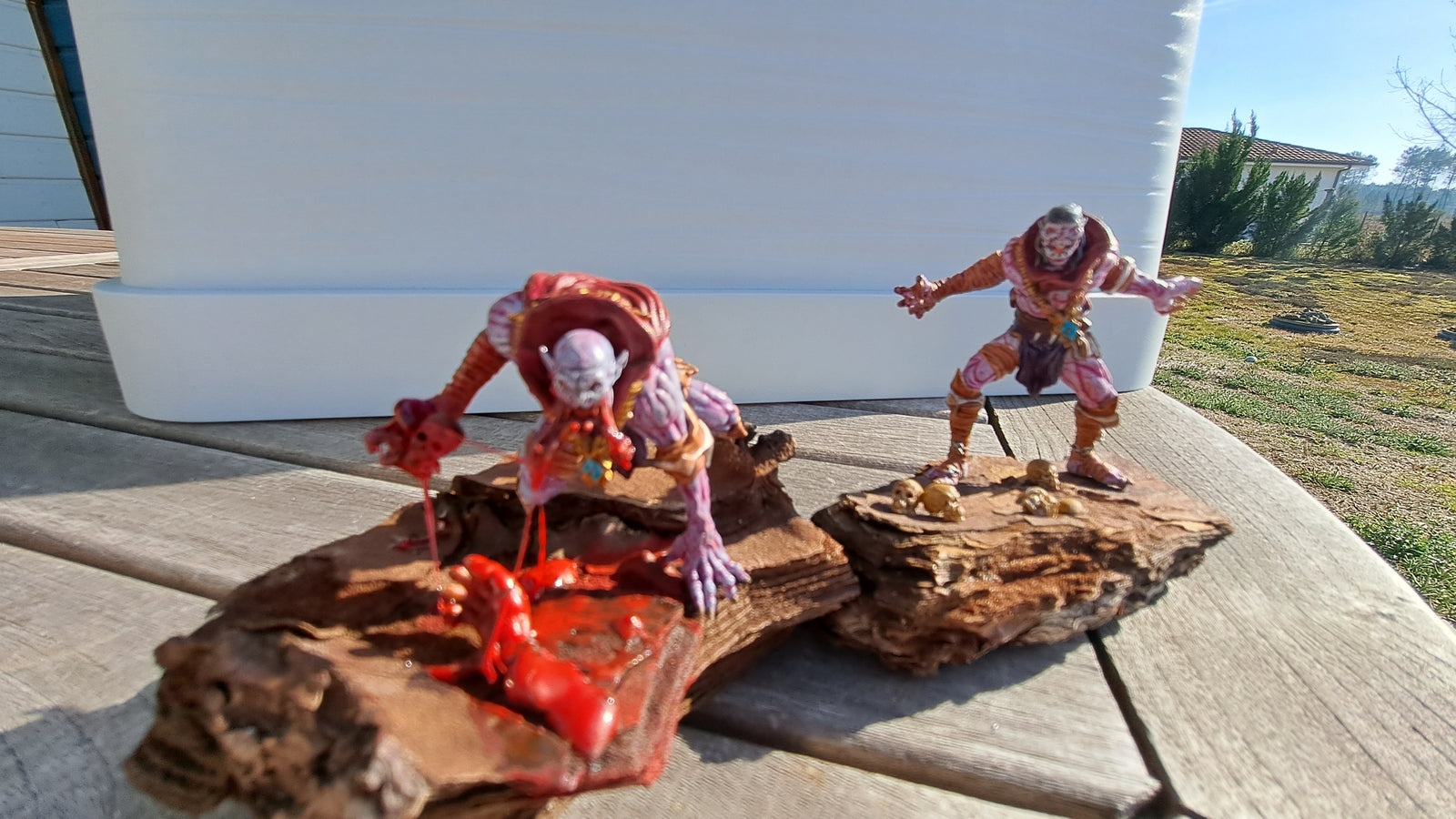 Unpainted Awakened Ghouls set of 4