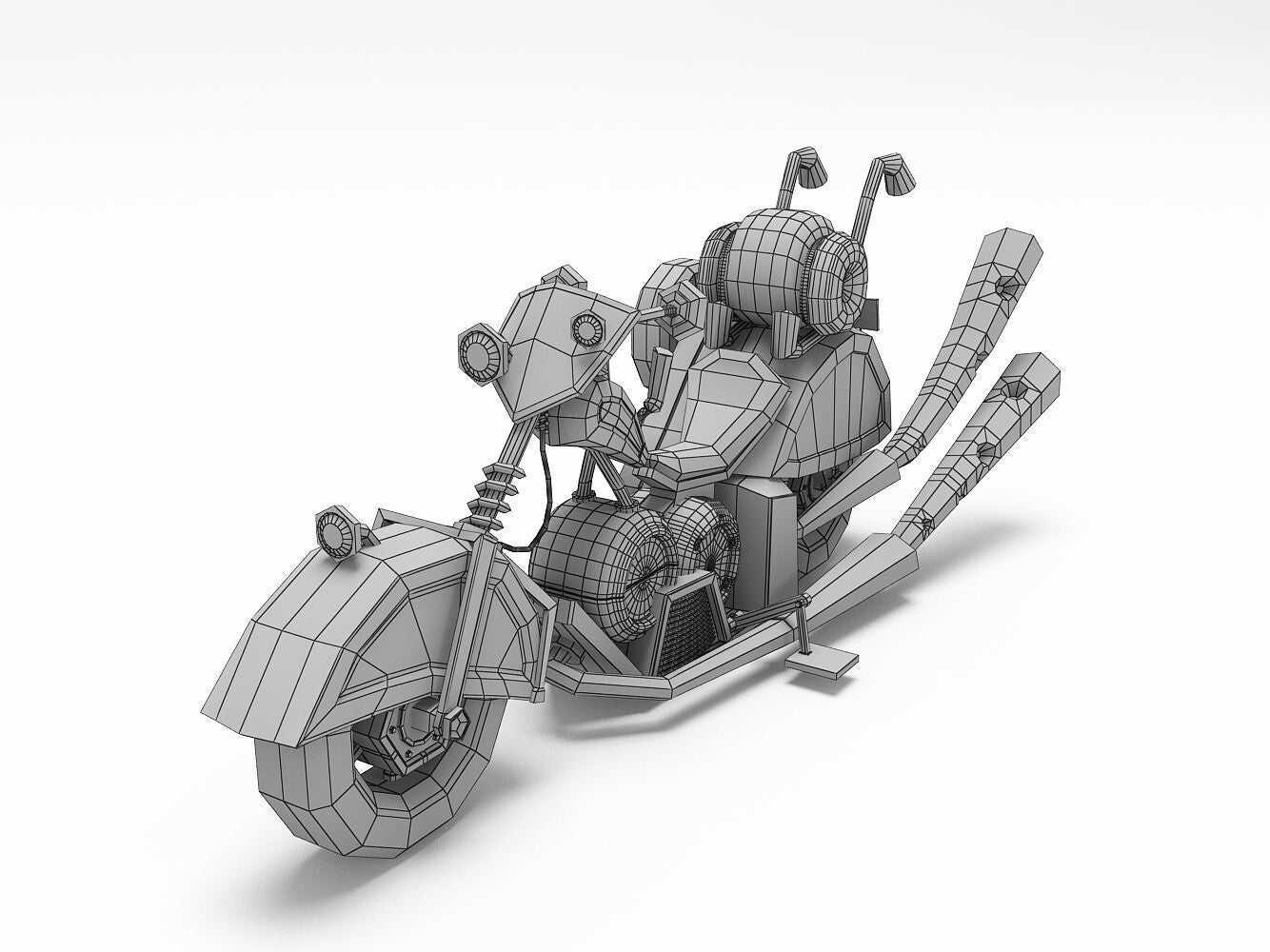 Unpainted Mechano Hog