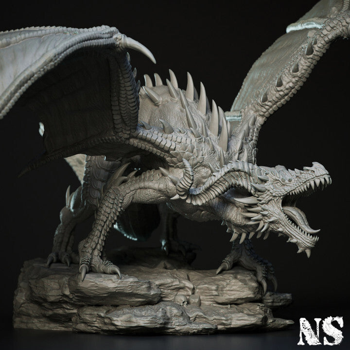 Unpainted-Red-Dragon