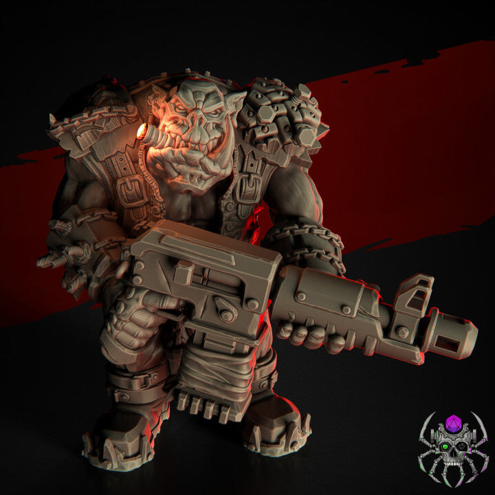 Unpainted Ork Guy