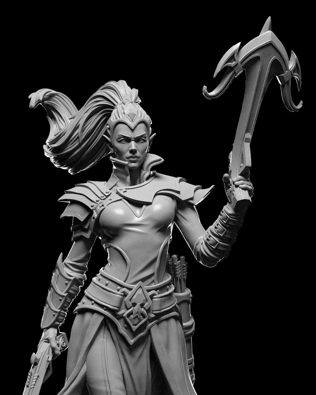 Unpainted Livia