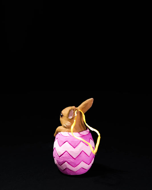 Unpainted “Hand-carved” Easter Ornaments
