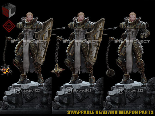 Unpainted Diablo Figure 31 (6”)