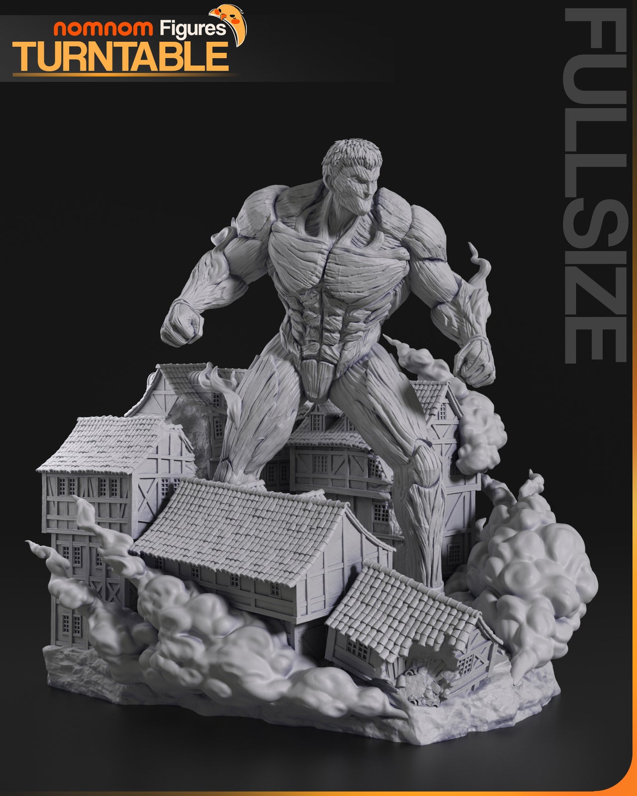 Unpainted Armored Titan - Attack on Titan