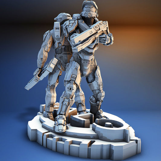 Unpainted Halo war