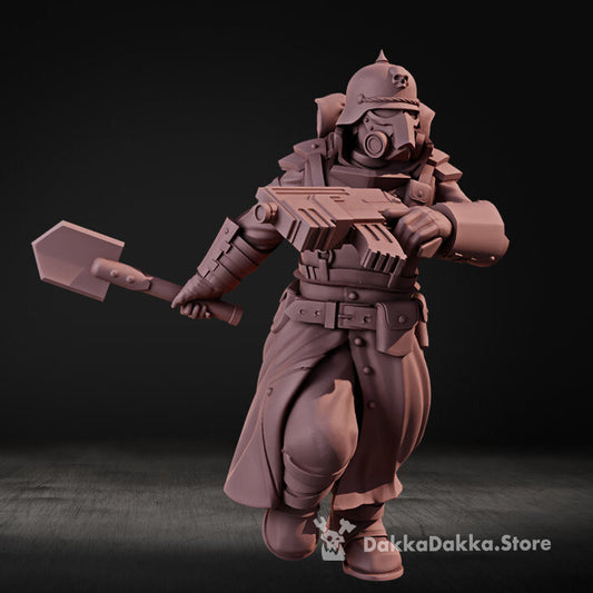 Unpainted 2nd Death Division commander