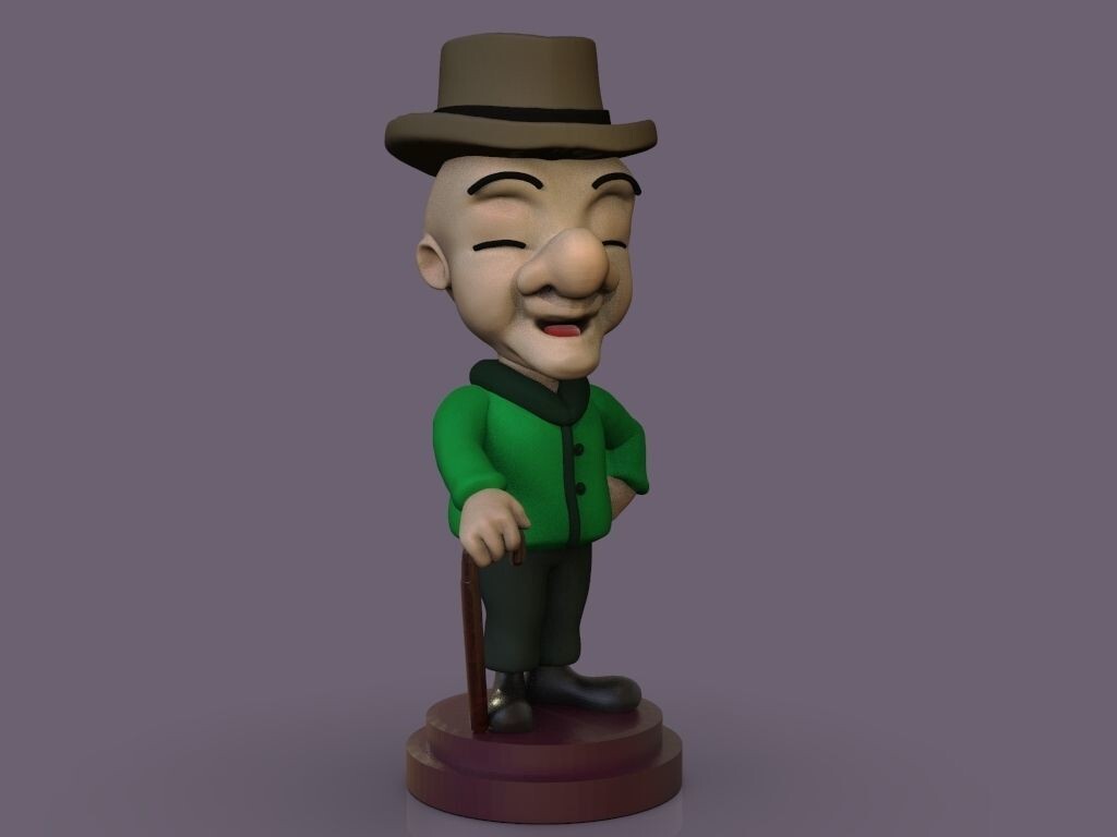 Unpainted Mr Magoo