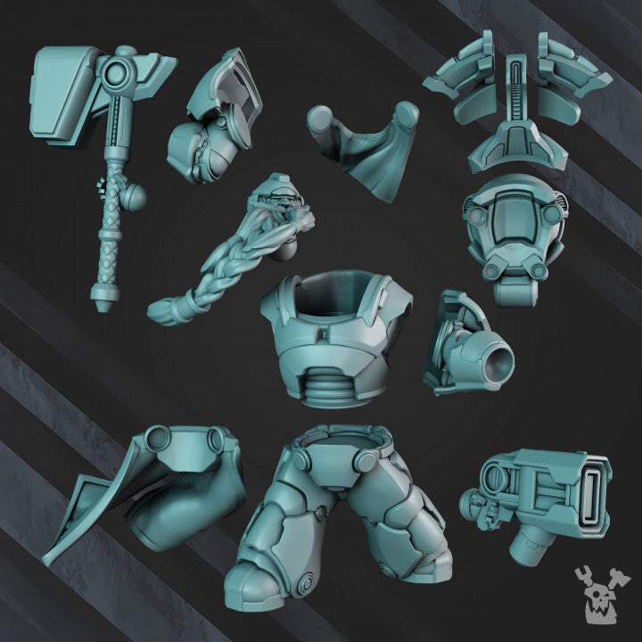 Unpainted Black Mountain Guardians