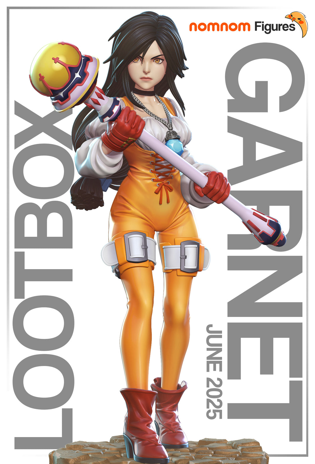 Unpainted Nom Nom Garnet Til Alexandros FFIX