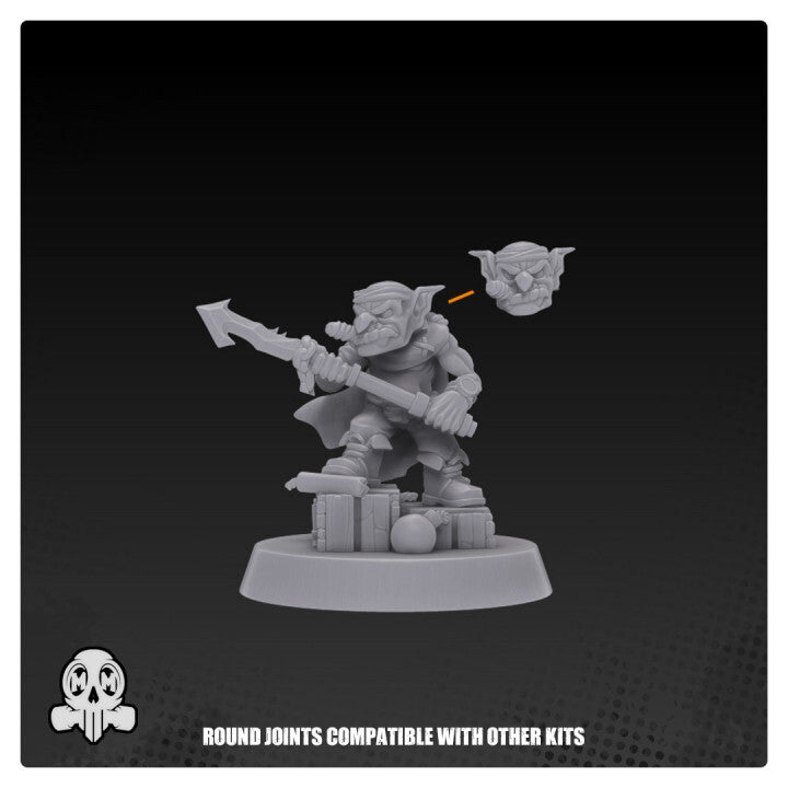 Unpainted Commando Goblin
