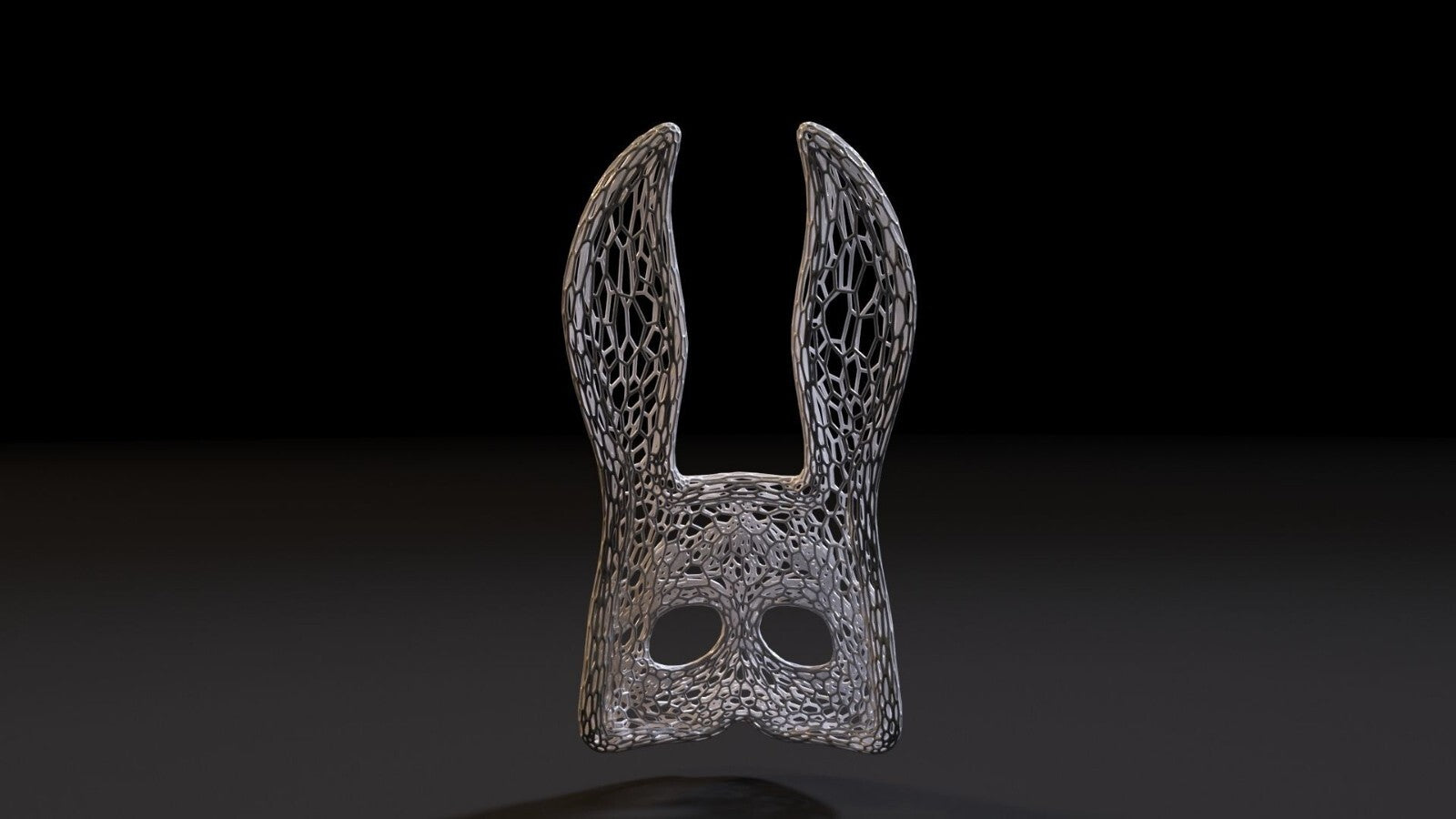 Unpainted Splicer Bunny Mask from Bioshock