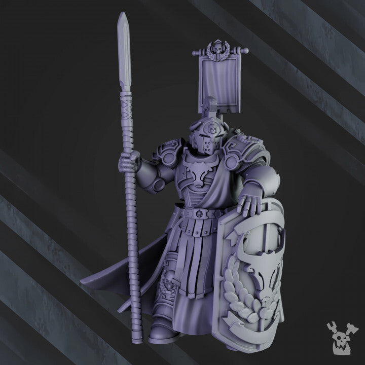 Unpainted Bullwhip Clan Warriors