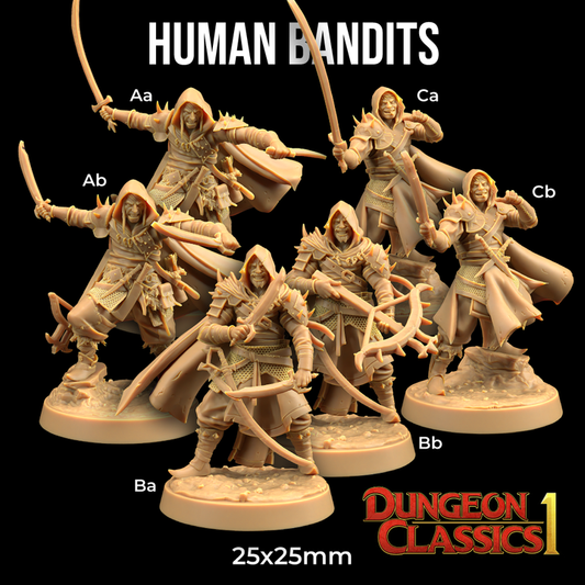 Unpainted Human Bandits:
