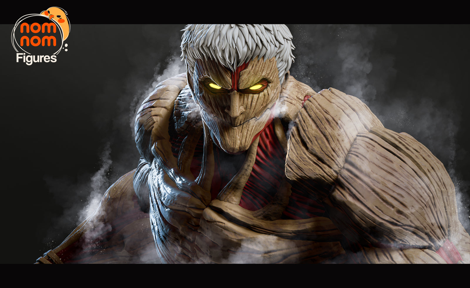 Unpainted Armored Titan - Attack on Titan
