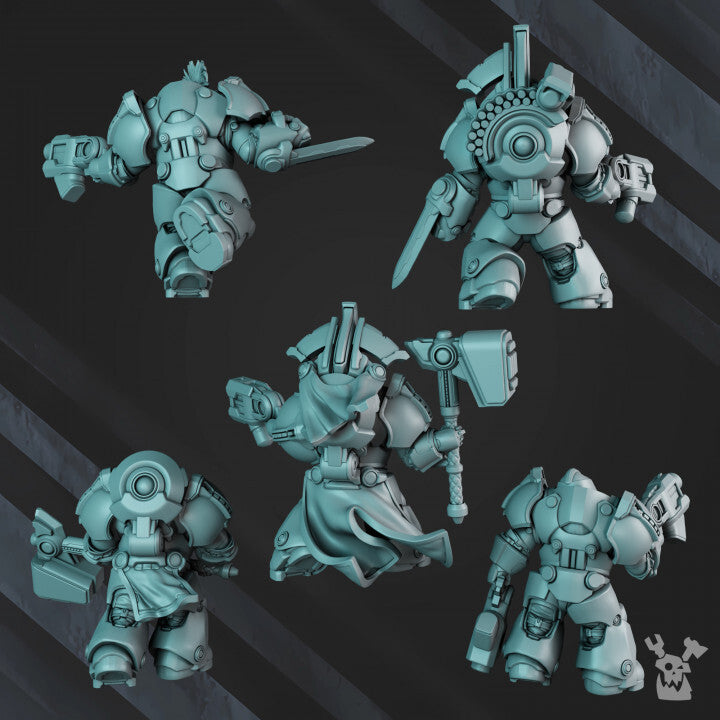 Unpainted Black Mountain Guardians