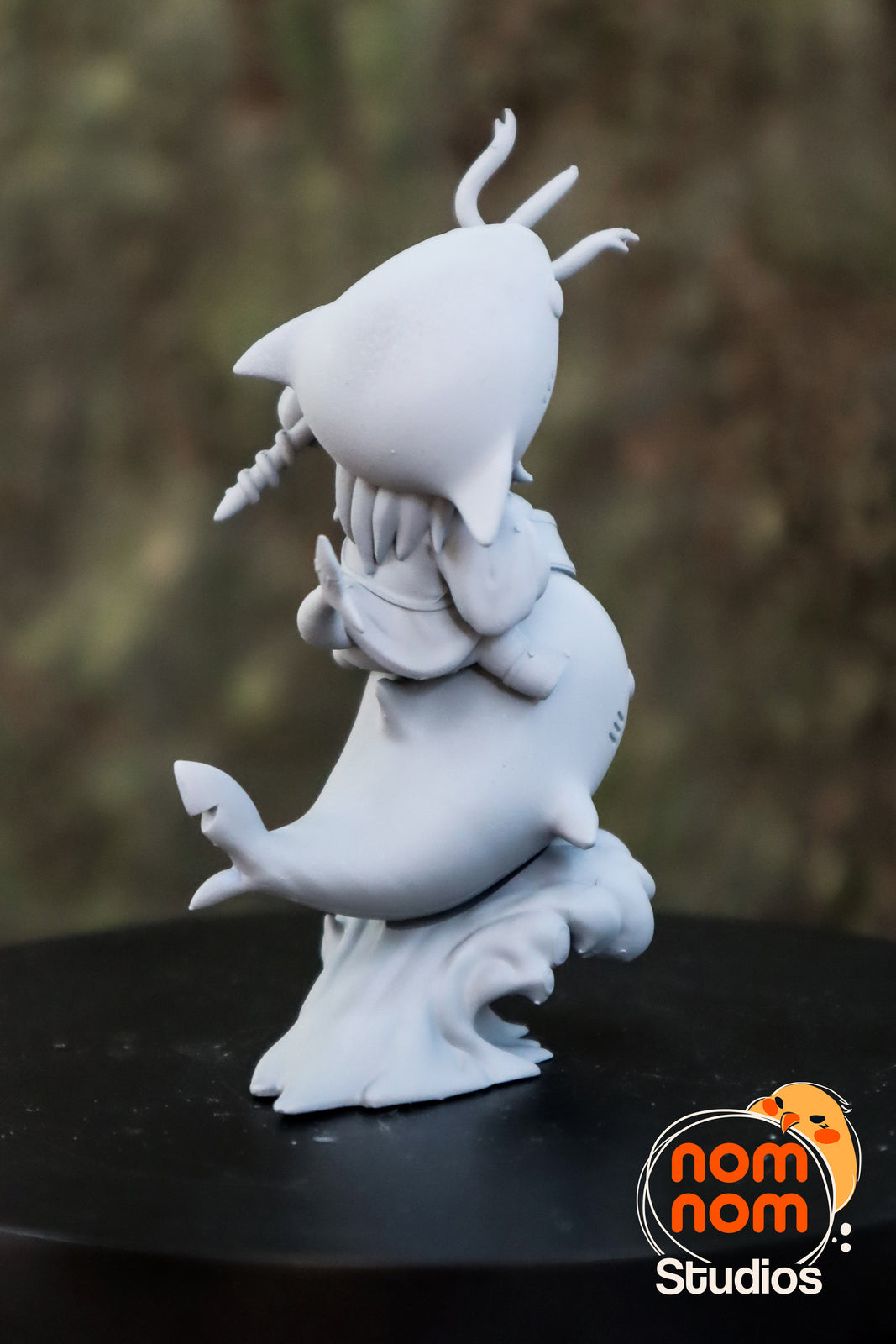 Unpainted Nom Nom Gawr Gura