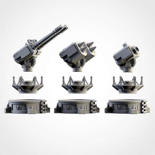 Unpainted ANTI-AIRCRAFT WEAPONS 