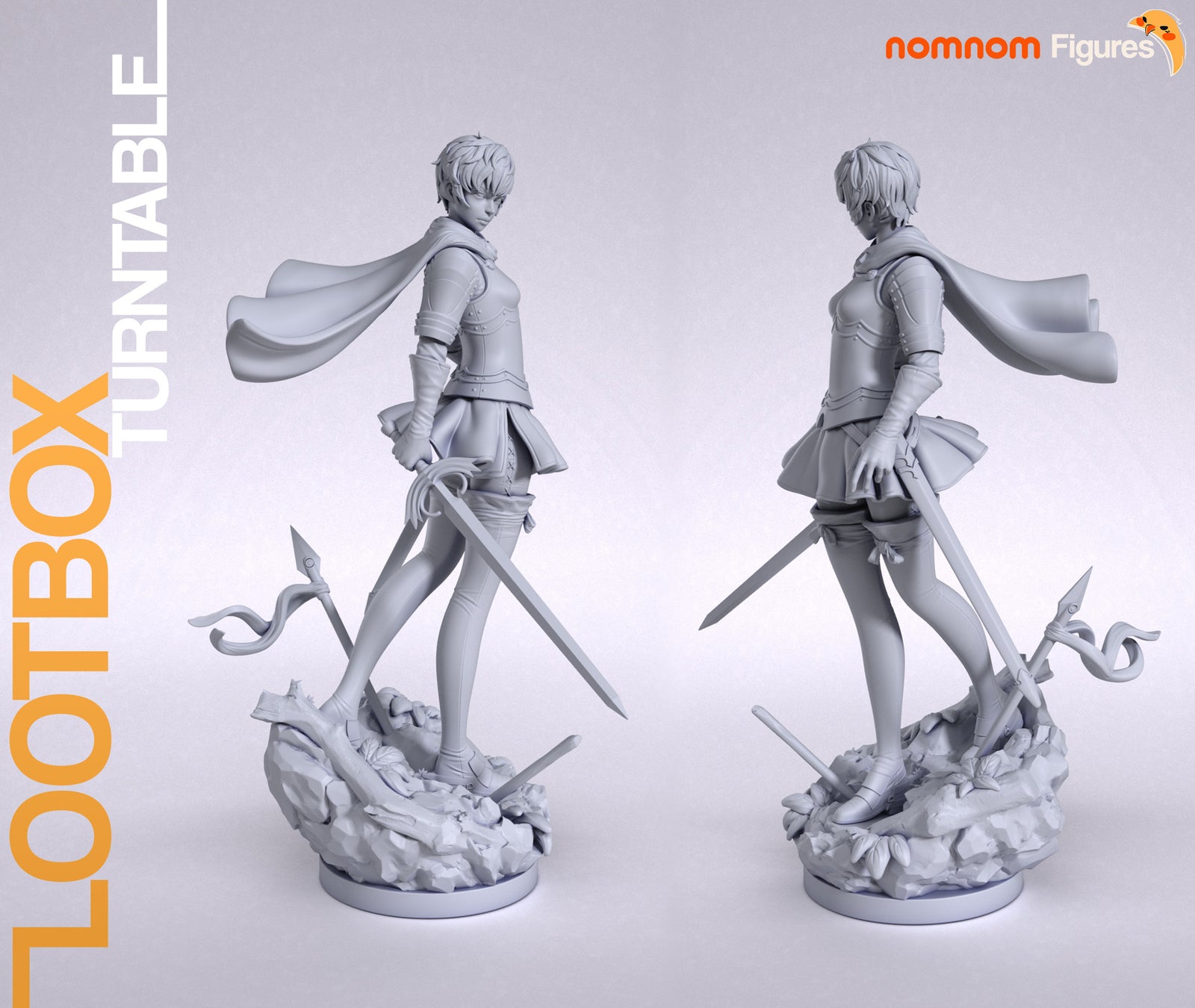 Unpainted Nom Nom Casca Berserk