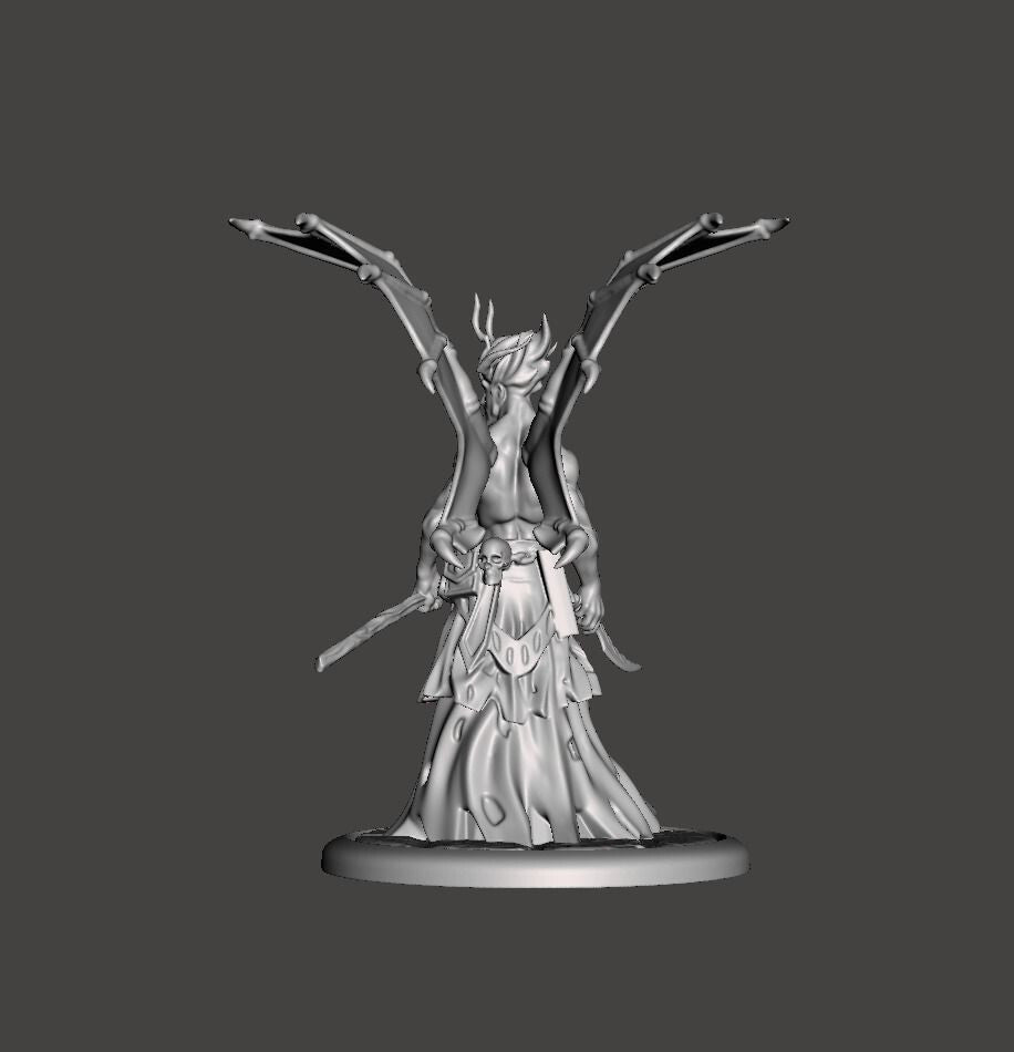 Unpainted Demon mage Sorcerer