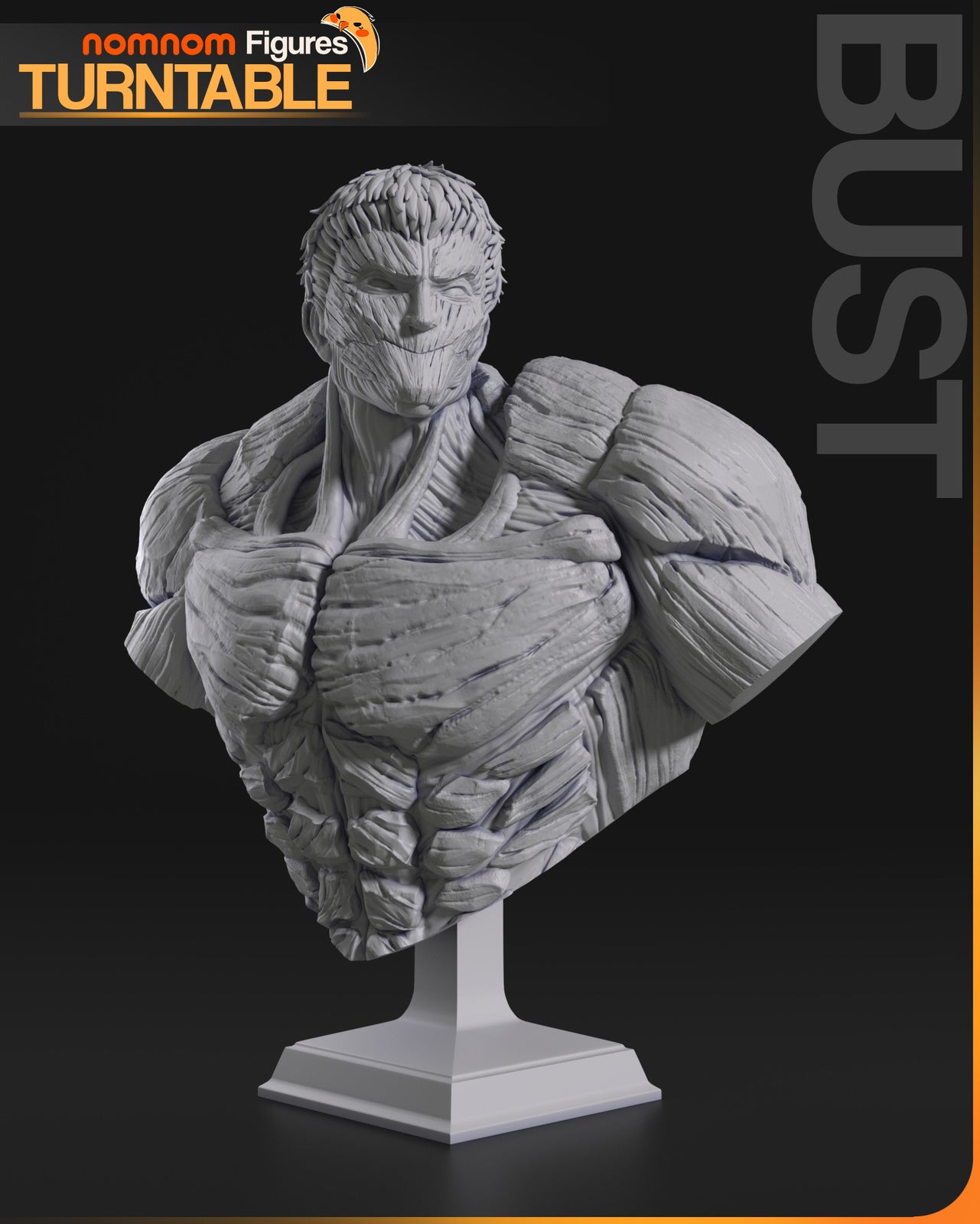 Unpainted Armored Titan - Attack on Titan