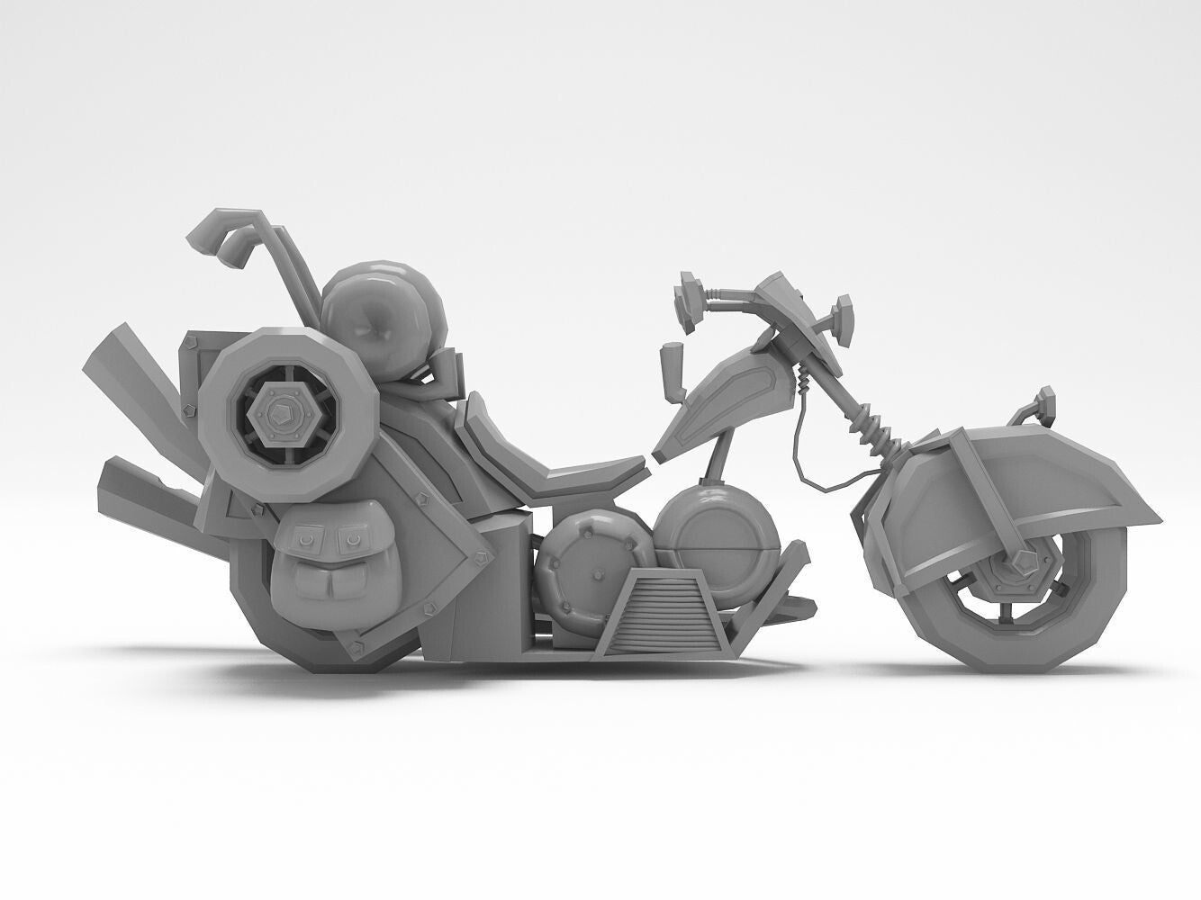 Unpainted Mechano Hog