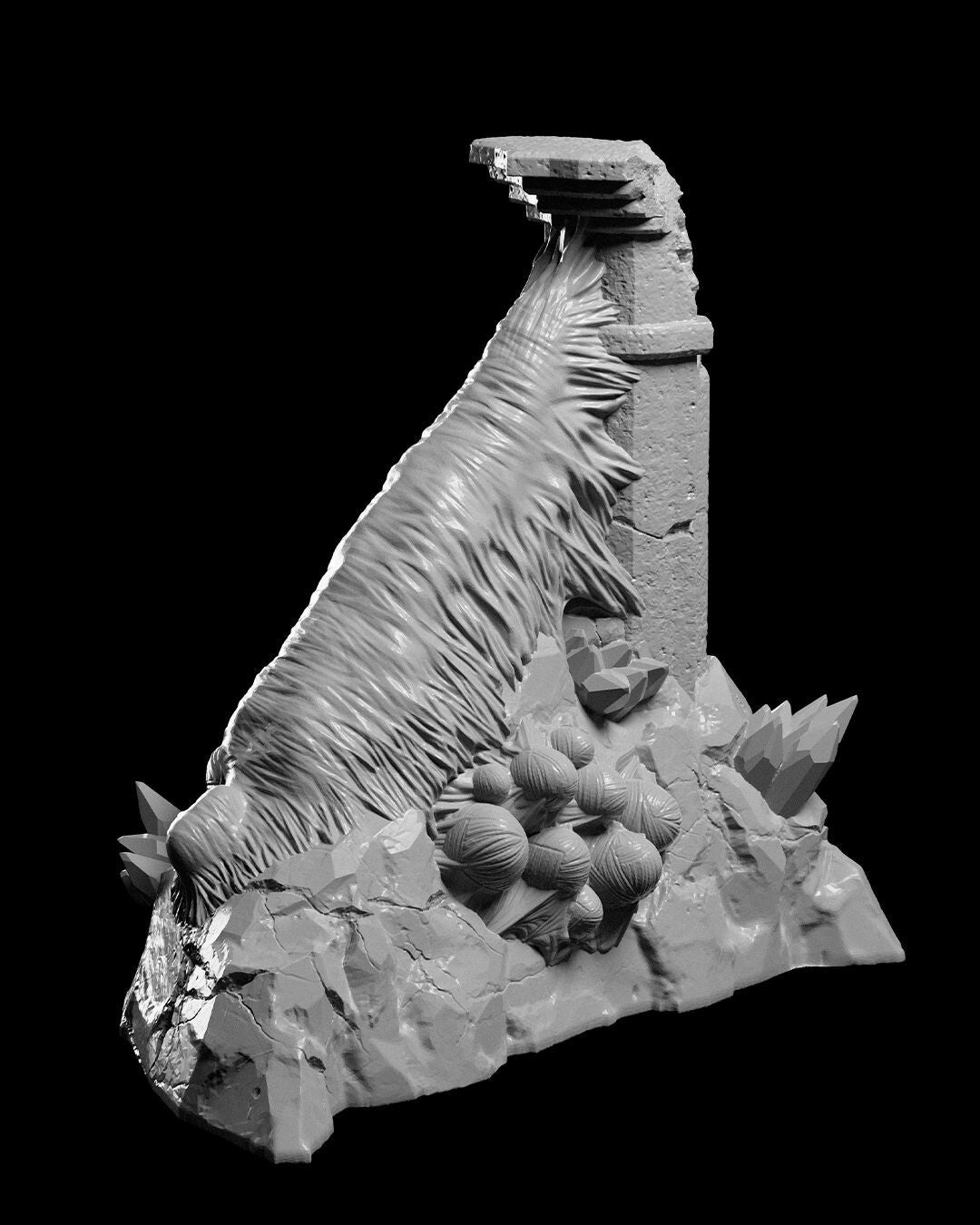Unpainted Props - Night Blade