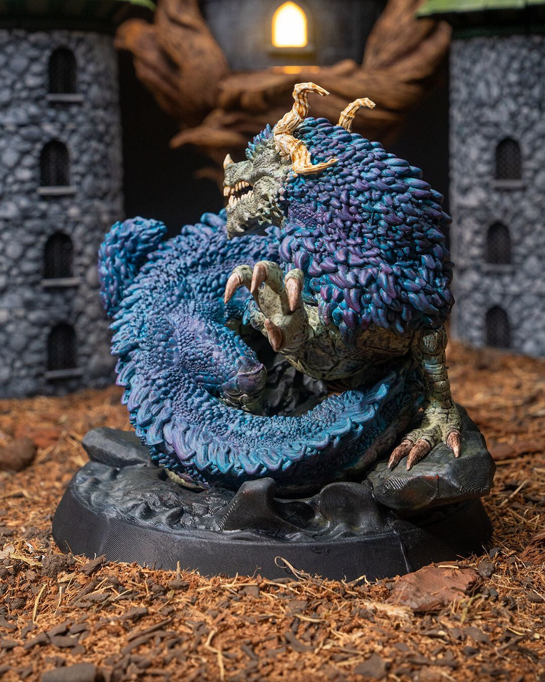 Unpainted Oriental Dragon
