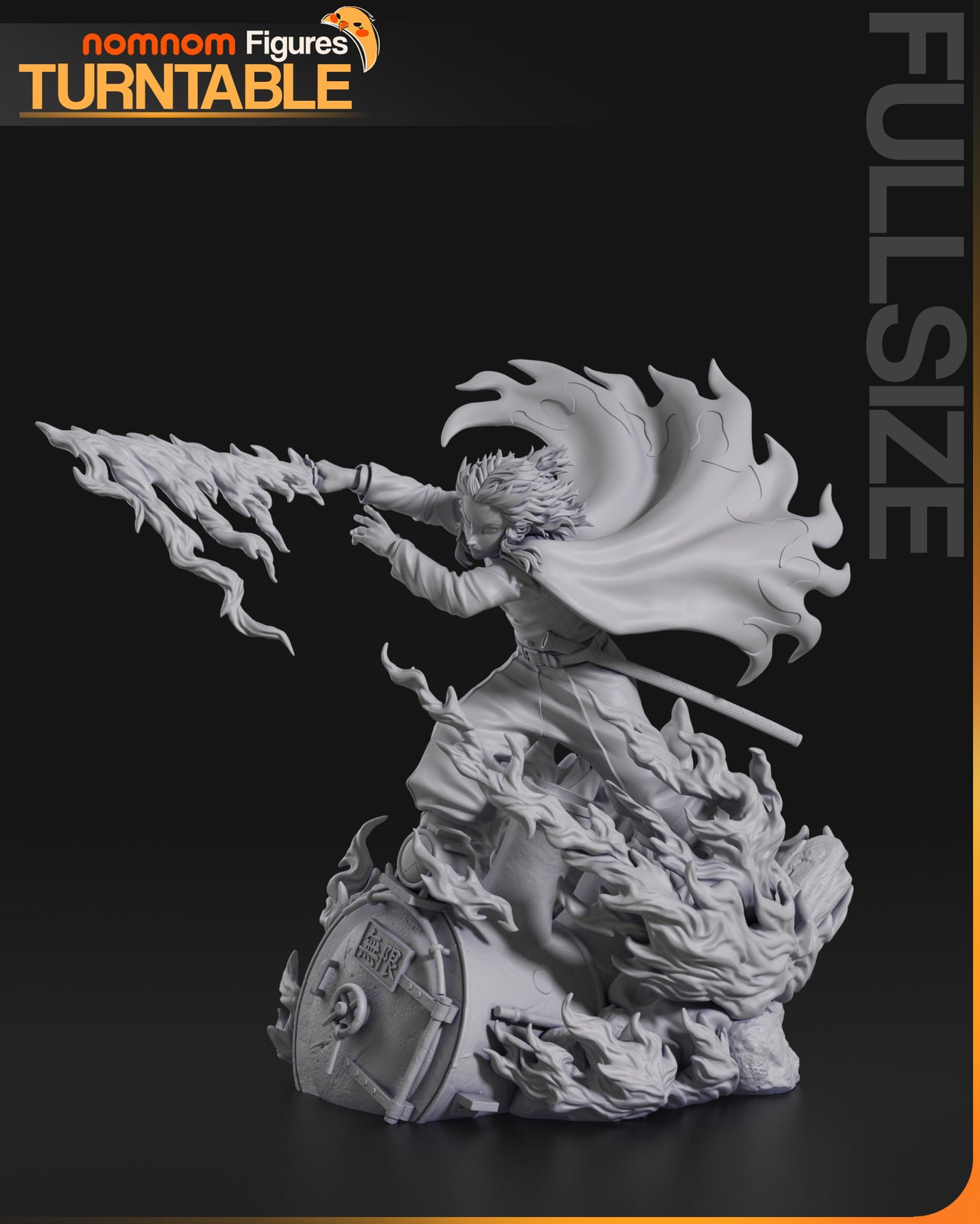 Unpainted-NomNom-Rengoku