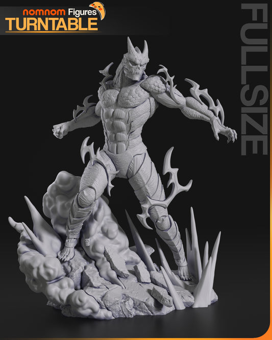 Unpainted Nom Nom Kaiju