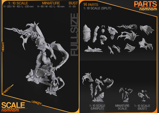 Unpainted Raziel Nom Nom