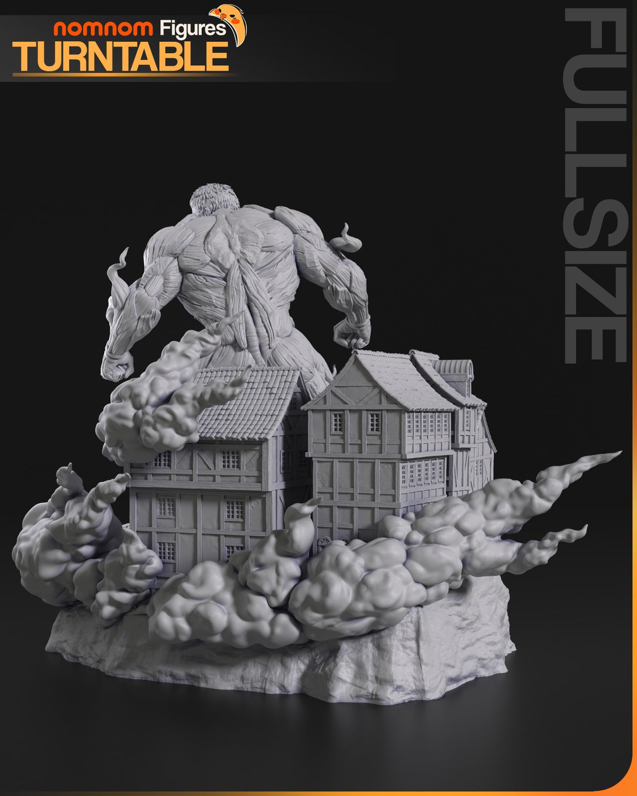 Unpainted Armored Titan - Attack on Titan