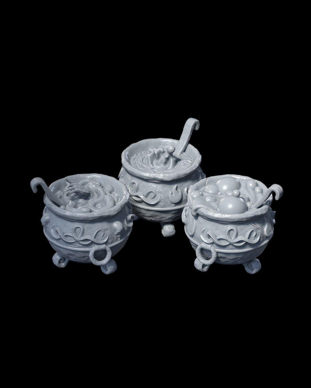 Unpainted Props - The Bestiarium of The Mad Scholar