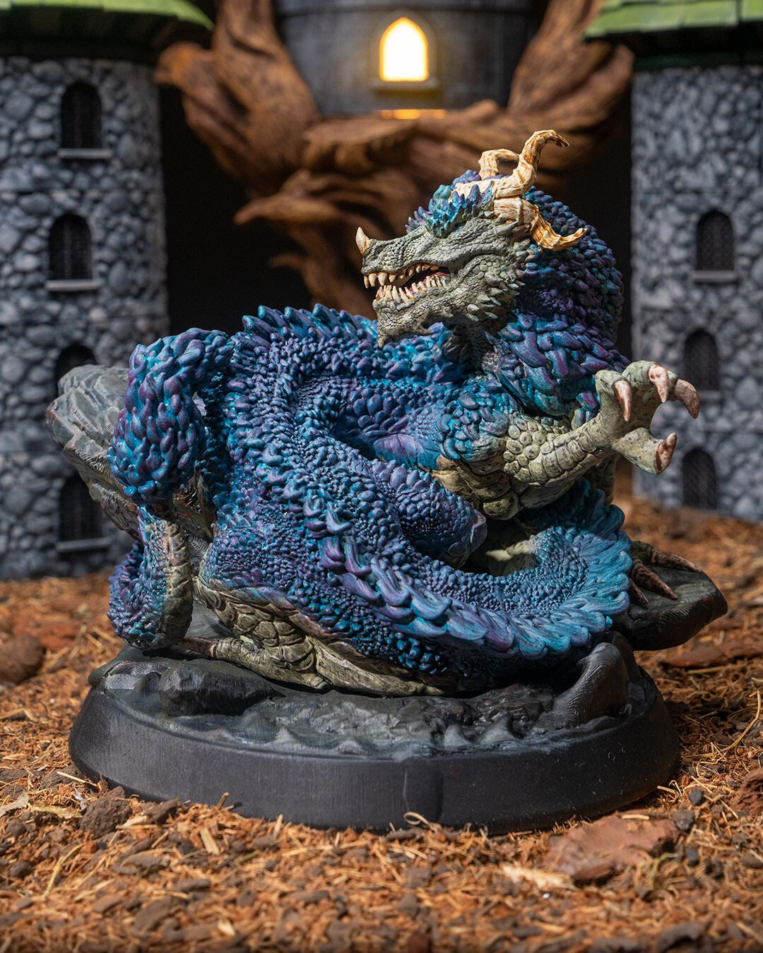 Unpainted Oriental Dragon