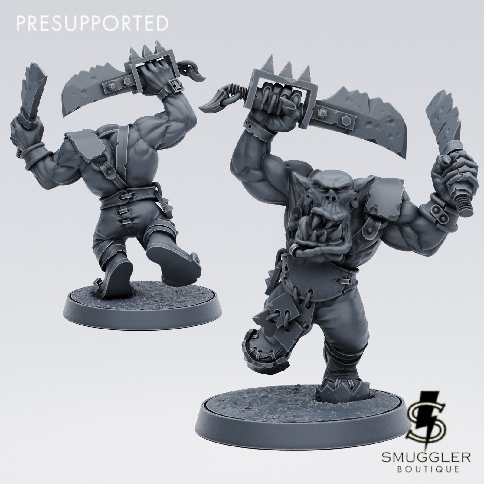 Unpainted Crookkrak the Slasher
