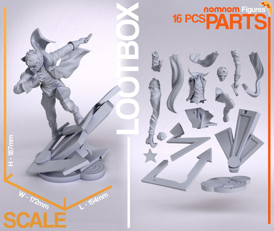 Unpainted  Joker Persona5 Nom Nom