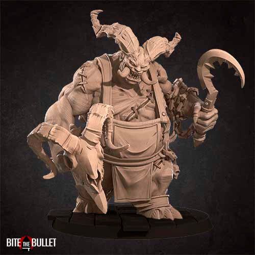 Unpainted Diablo Figure 20 (3”)