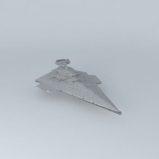 Unpainted Harrow class star destroyer