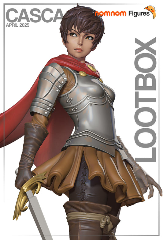 Unpainted Nom Nom Casca Berserk