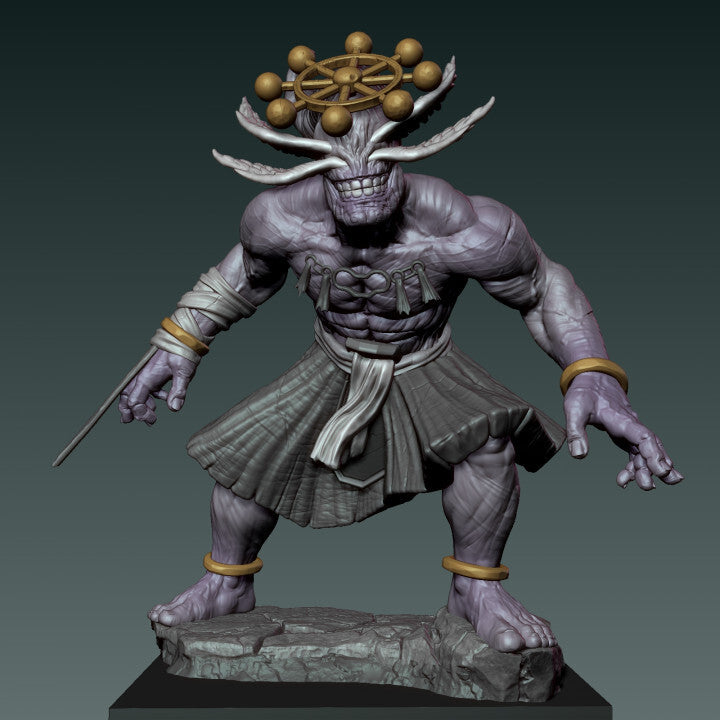 Unpainted Mahoraga
