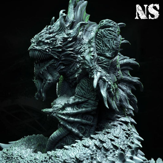 Unpainted Father Dagon Miniature for Tabletop Gaming