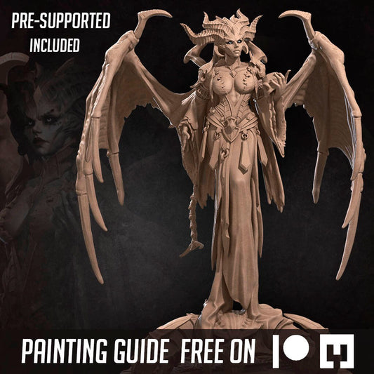 Unpainted Diablo Figure 8 (6”)