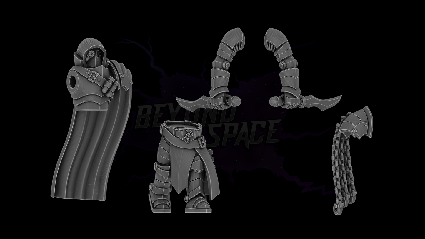 Unpainted Nemesis Demon Hunter